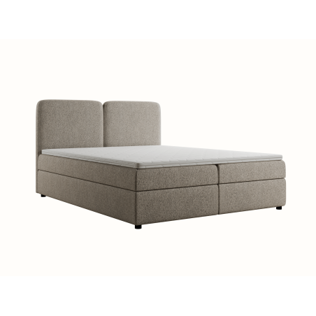 Łóżko kontynentalne Boho