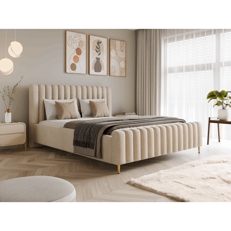 Łóżko tapicerowane Lux